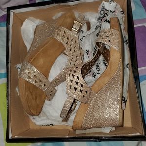 Rose gold heels